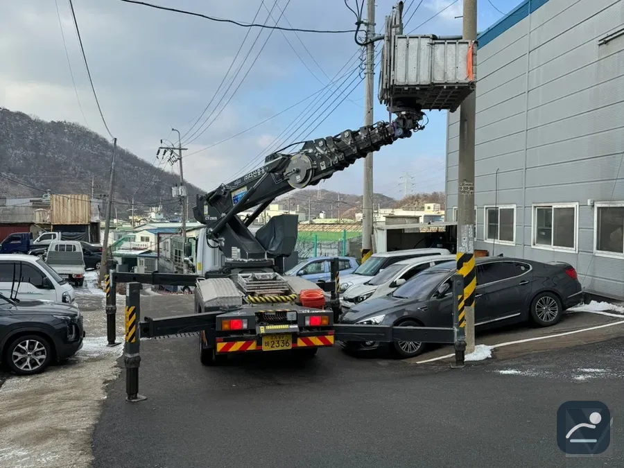 울산 스카이차 설비·전기 작업 현장